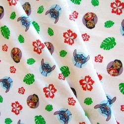 Tissu Coton Lilo et Stitch | Tissus Loup