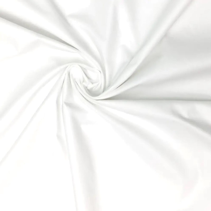Tissu Coton Blanc | Tissus Loup