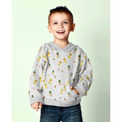 Tissu French Terry Petits Canards | Tissus Loup