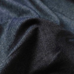 Tissu Denim Léger Bleu Marine Coton | Tissus Loup