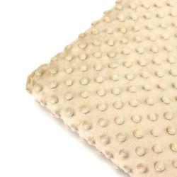 Tissu Minky Couleur Sable | Tissus Loup