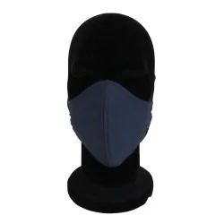 Masque protection Bleu Marine réutilisable AFNOR | Tissus Loup