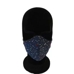 Masque protection Jeu d'Échecs design à la mode réutilisable AFNOR | Tissus Loup