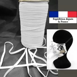 Élastique de Couture Blanc 6mm | Tissus Loup