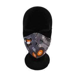 Masque protection Rock & Roll design à la mode réutilisable AFNOR | Tissus Loup