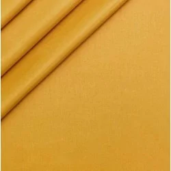 Tissu Coton Couleur Curry | Tissus Loup