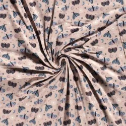 Tissu Jersey Papillons | Tissus Loup