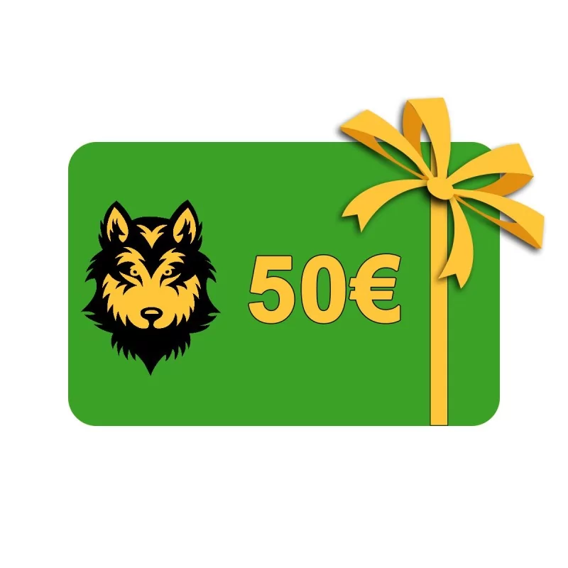 Carte cadeau généreuse numérique | Tissus Loup - 50€