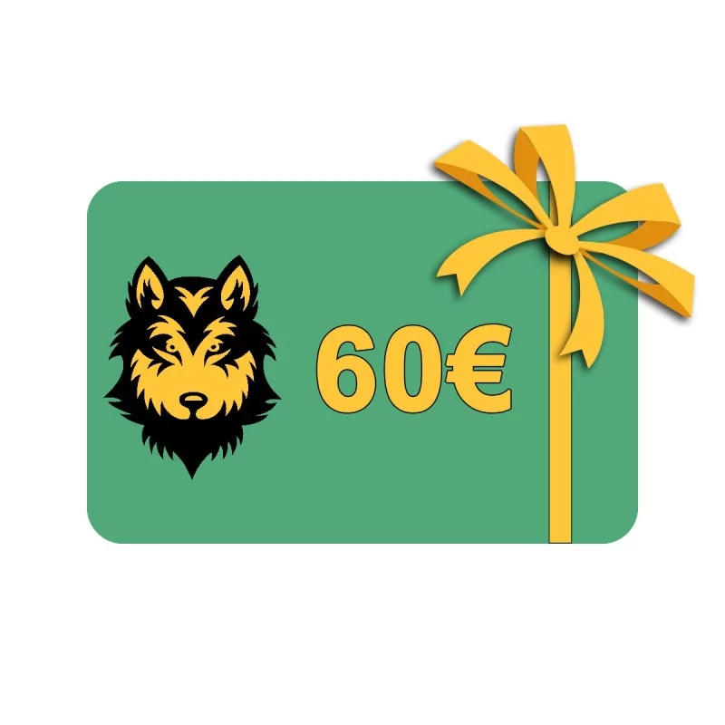 Carte cadeau supérieure numérique | Tissus Loup - 60€