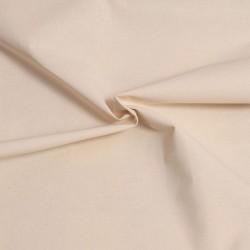 Tissu Coton Beige Crème | Tissus Loup