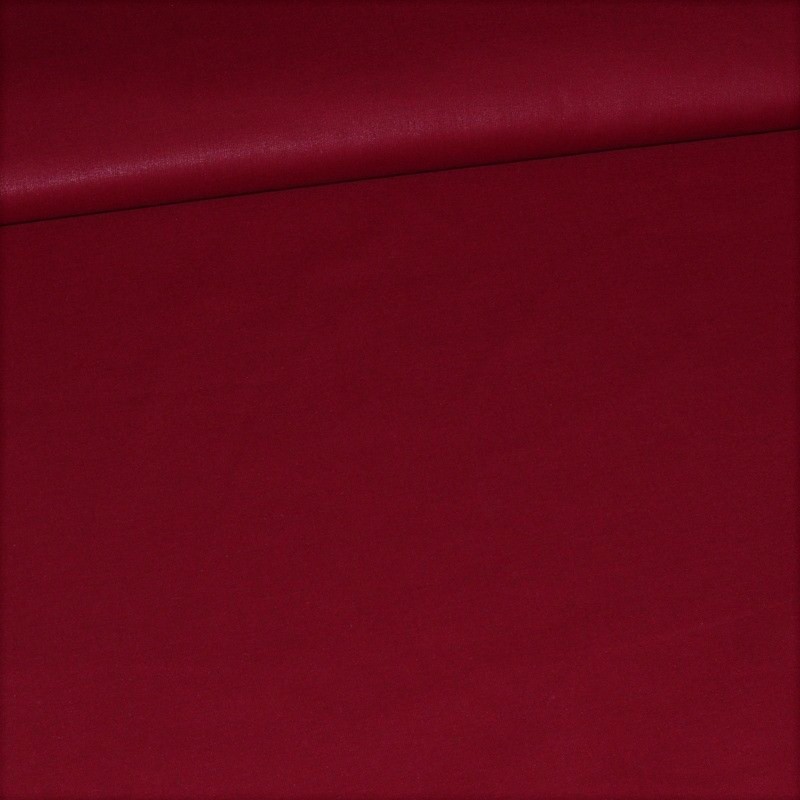 Tissu Coton Bordeaux | Tissus Loup