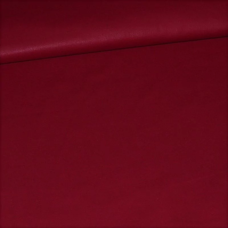 Tissu Coton Bordeaux | Tissus Loup