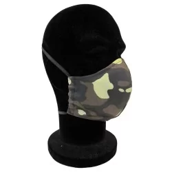 Masque protection barrière camouflage homme design à la mode réutilisable AFNOR | Tissus Loup