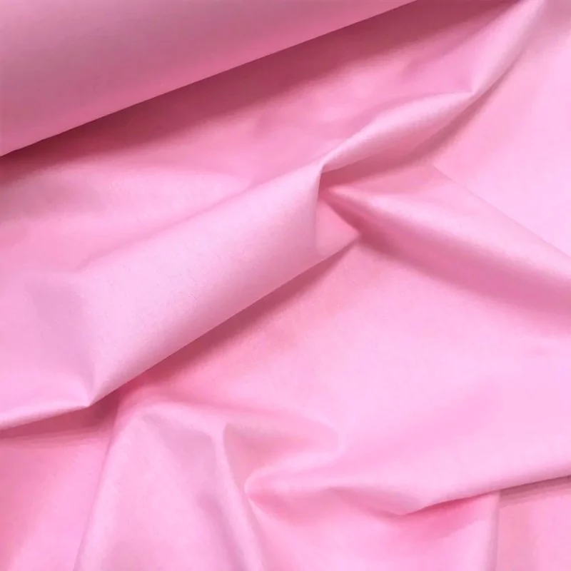 Tissu Coton couleur Rose | Tissus Loup