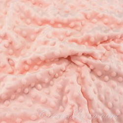Tissu Minky Rose Pâle | Tissus Loup