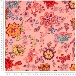 Tissu Jersey Fleurs Magiques | Tissus Loup