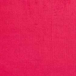 Tissu Velours Côtelé Fuchsia grosses côtes 4,5 mm| Tissus Loup