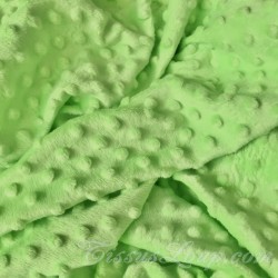 Tissu Minky Anis Clair | Tissus Loup