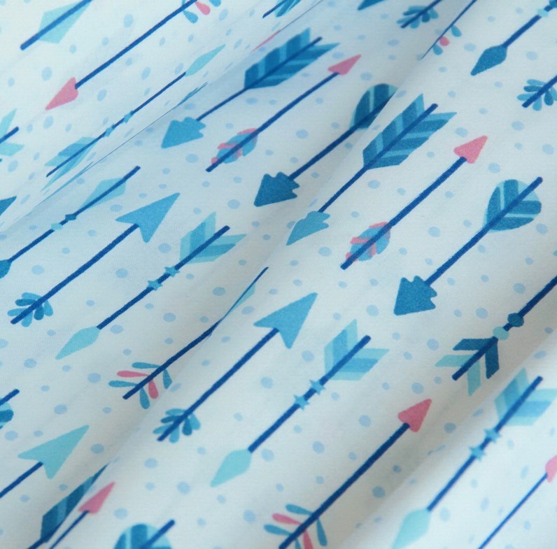 Tissu Flèches bleues — 4