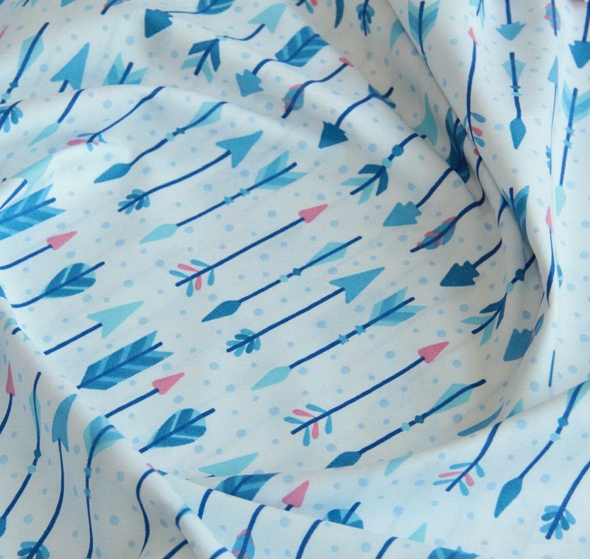 Tissu Flèches bleues — 3
