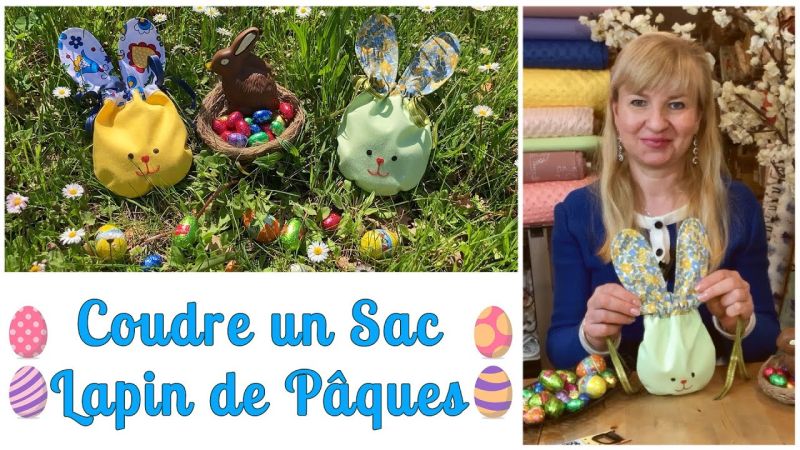 Tuto de coutre Sac Lapin de Pâques
