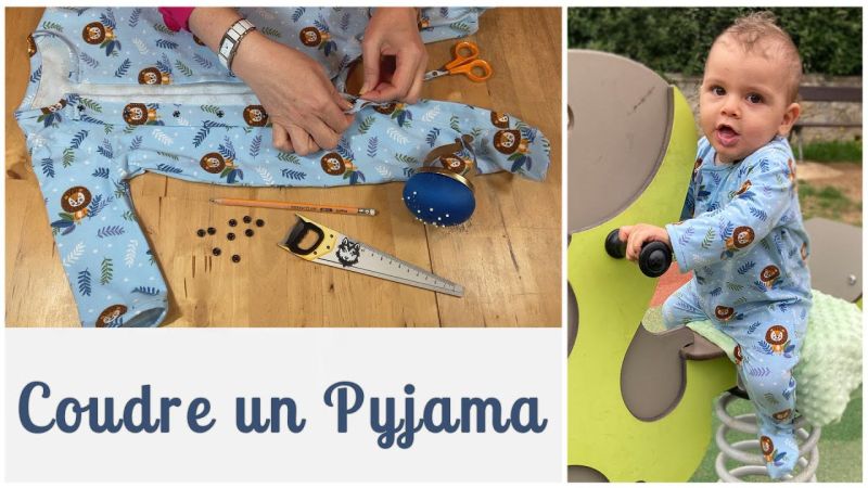 Tuto de couture Pyjama Grenouillère bébé