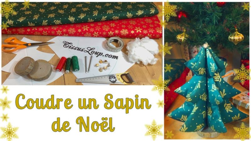 Tuto de couture Sapin de Noël