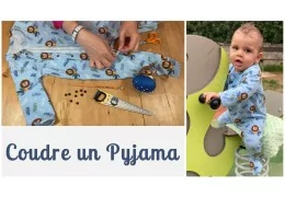 Tuto de couture Pyjama Grenouillère bébé