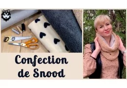 Coudre un Snood réversible