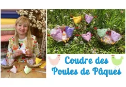 Tuto de couture Poules de Pâques
